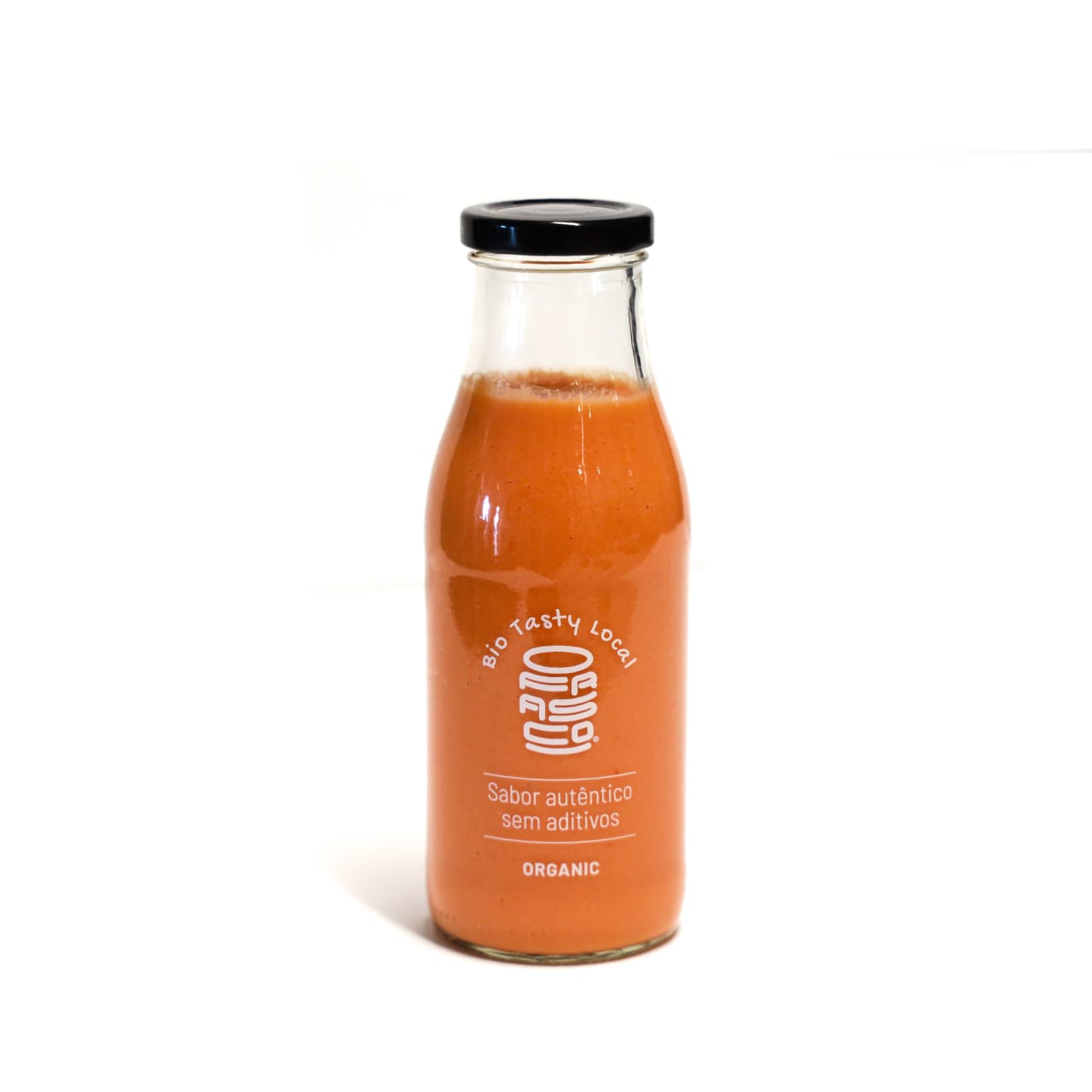 Gaspacho Andaluz, frasco visto de frente