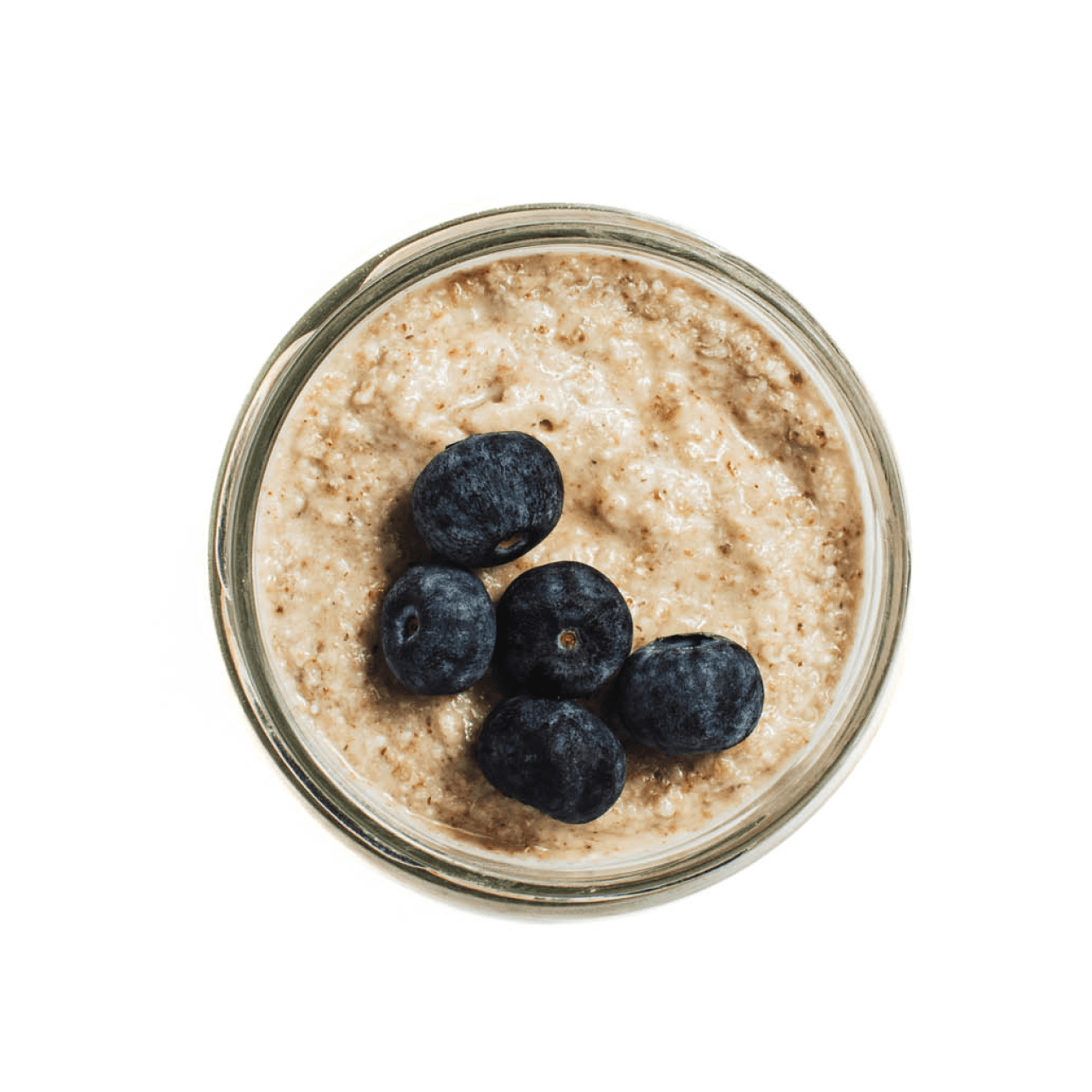 Overnight Oats, visto de cima